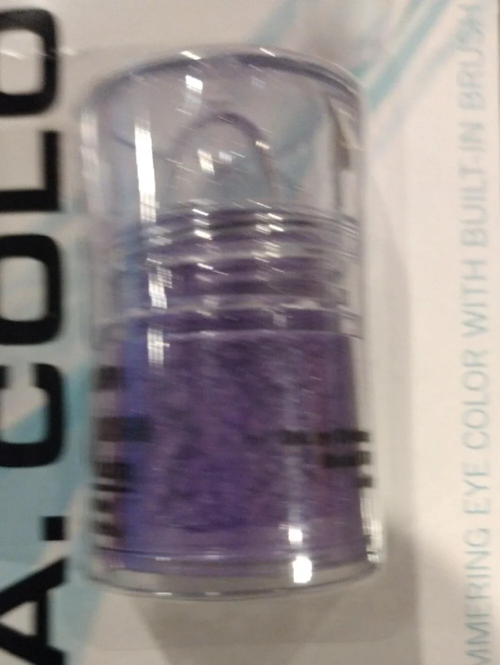 Lot of 2 L.A COLORS Shimmer Loose Eyeshadow radiant & grape jelly 0.10 oz new